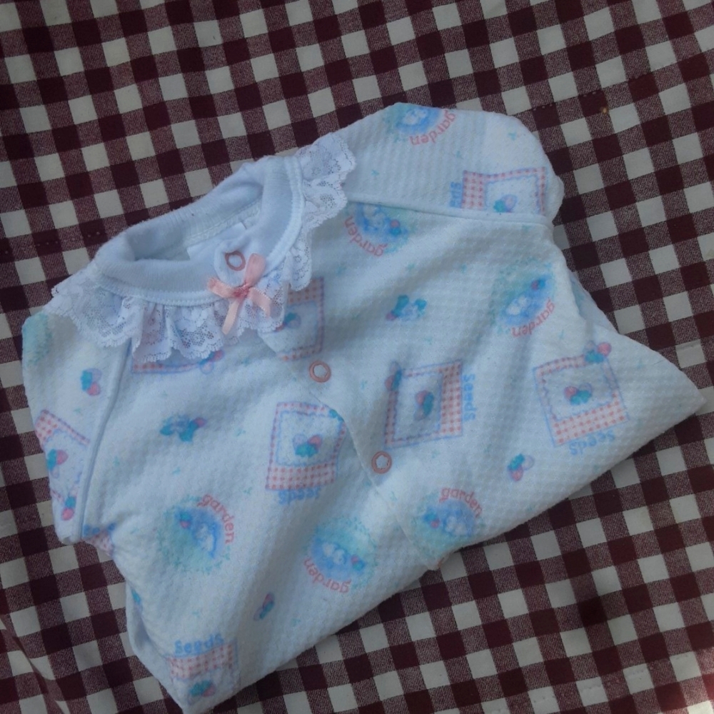Baby Girl's Vintage 1980s Sleeper